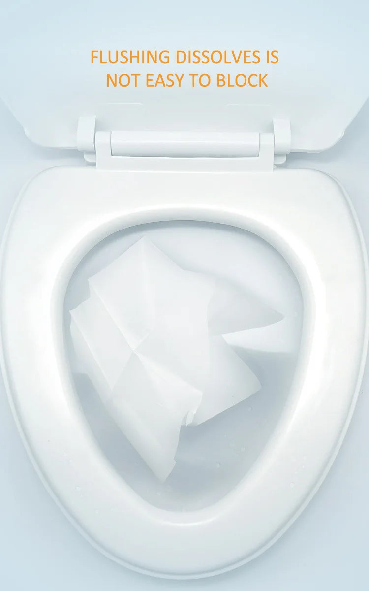 Packing 10 Pieces Disposable Water Disposable Toilet Cushion Travel Toilet Paper Public Toilet Cushion Convenient Pack