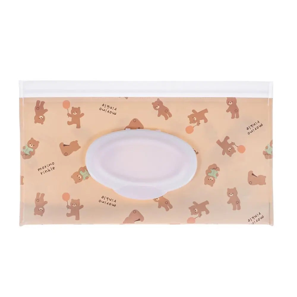 EVA Wet Wipes Bag Portable Wipes Pouch Flip Cover Snap-Strap Holder Case Refillable Useful Tissue Box Stroller Accessories