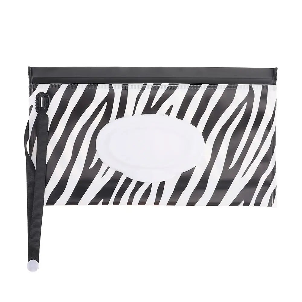 EVA Wet Wipes Bag Portable Wipes Pouch Flip Cover Snap-Strap Holder Case Refillable Useful Tissue Box Stroller Accessories