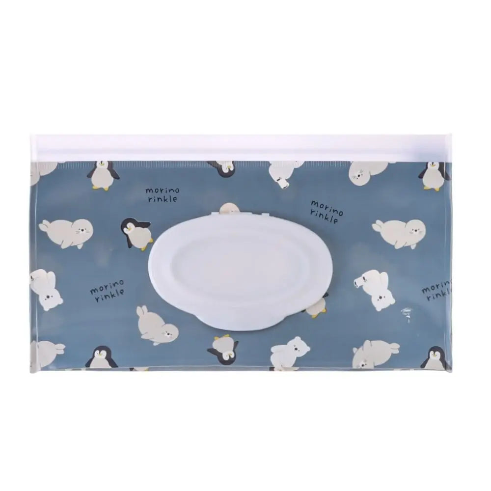 EVA Wet Wipes Bag Portable Wipes Pouch Flip Cover Snap-Strap Holder Case Refillable Useful Tissue Box Stroller Accessories
